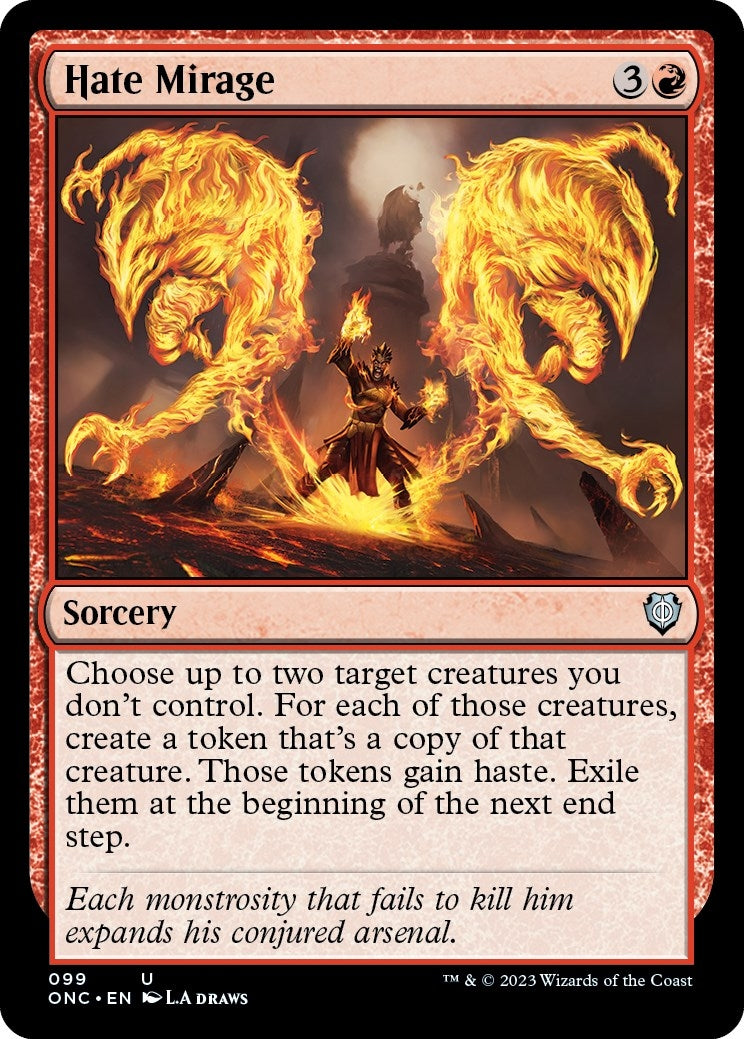 Image for Hate Mirage (Commander: Phyrexia: All Will Be One) (99) - Magic: The Gathering
