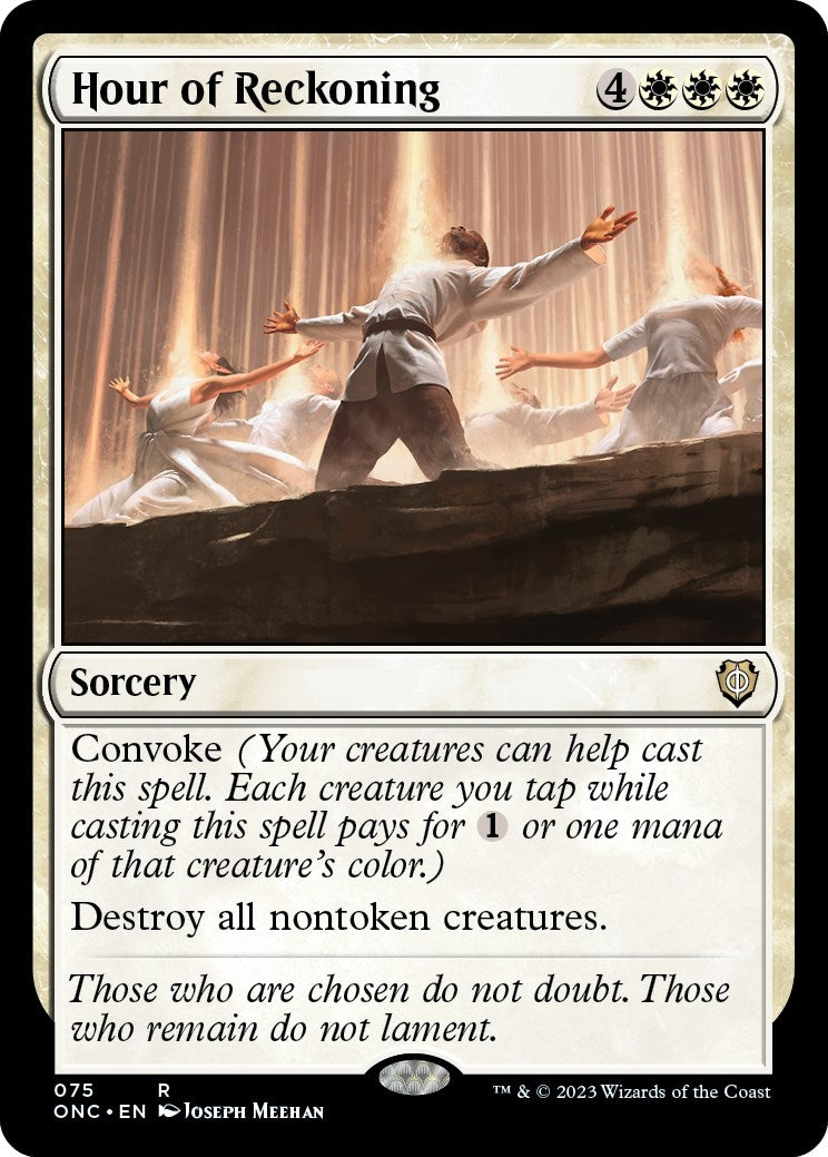 Image for Hour of Reckoning (Commander: Phyrexia: All Will Be One) (75) - Magic: The Gathering