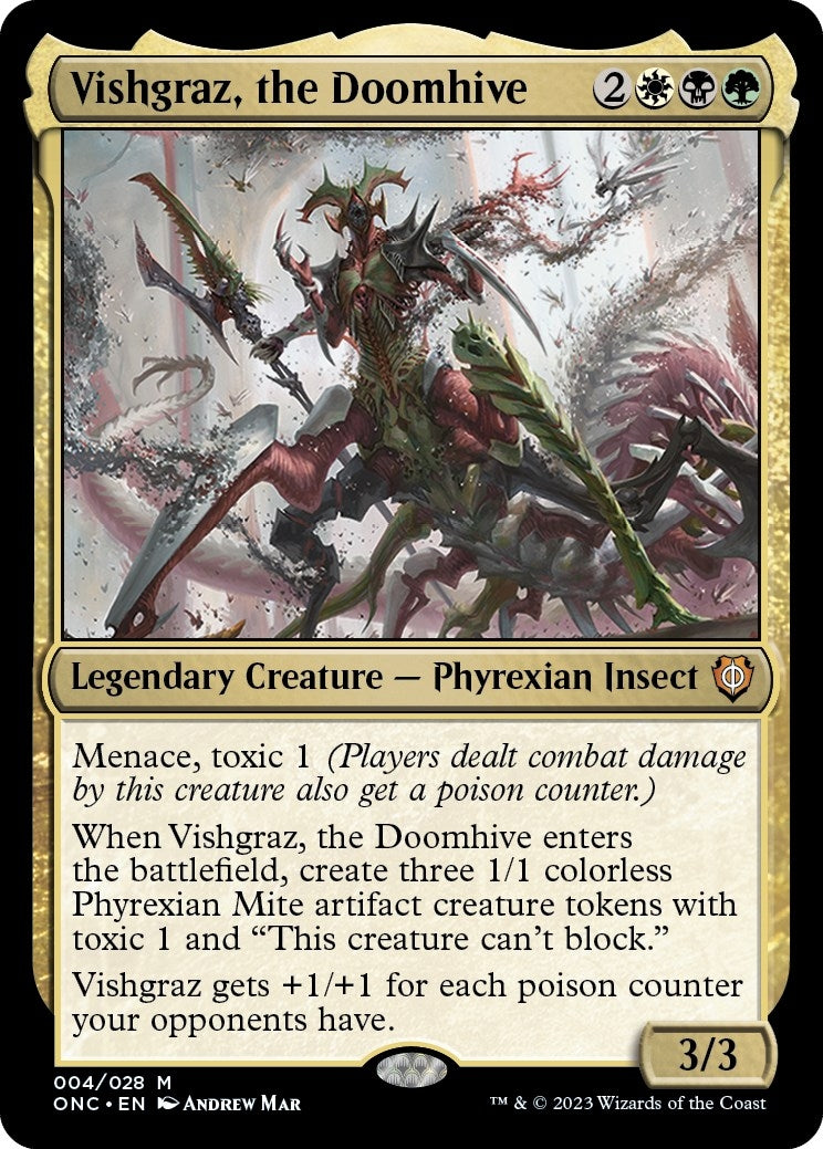 Image for Vishgraz, the Doomhive (Commander: Phyrexia: All Will Be One) (4) - Magic: The Gathering