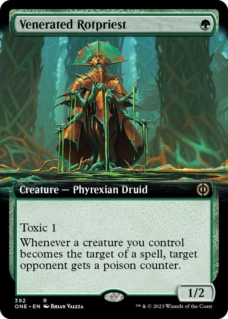 Image for Venerated Rotpriest (Extended Art) (Phyrexia: All Will Be One) (392) - Magic: The Gathering