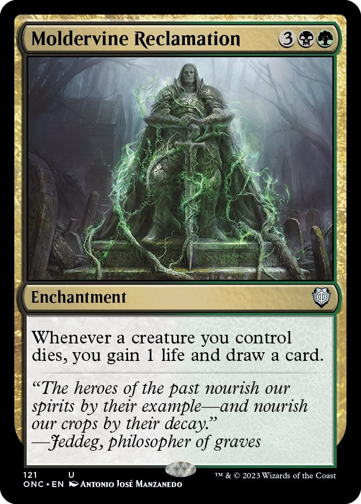 Image for Moldervine Reclamation (Commander: Phyrexia: All Will Be One) (121) - Magic: The Gathering