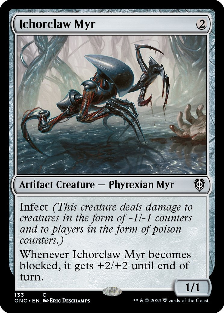 Image for Ichorclaw Myr (Commander: Phyrexia: All Will Be One) (133) - Magic: The Gathering