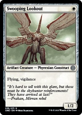 Image for Swooping Lookout (Phyrexia: All Will Be One) (35) - Magic: The Gathering