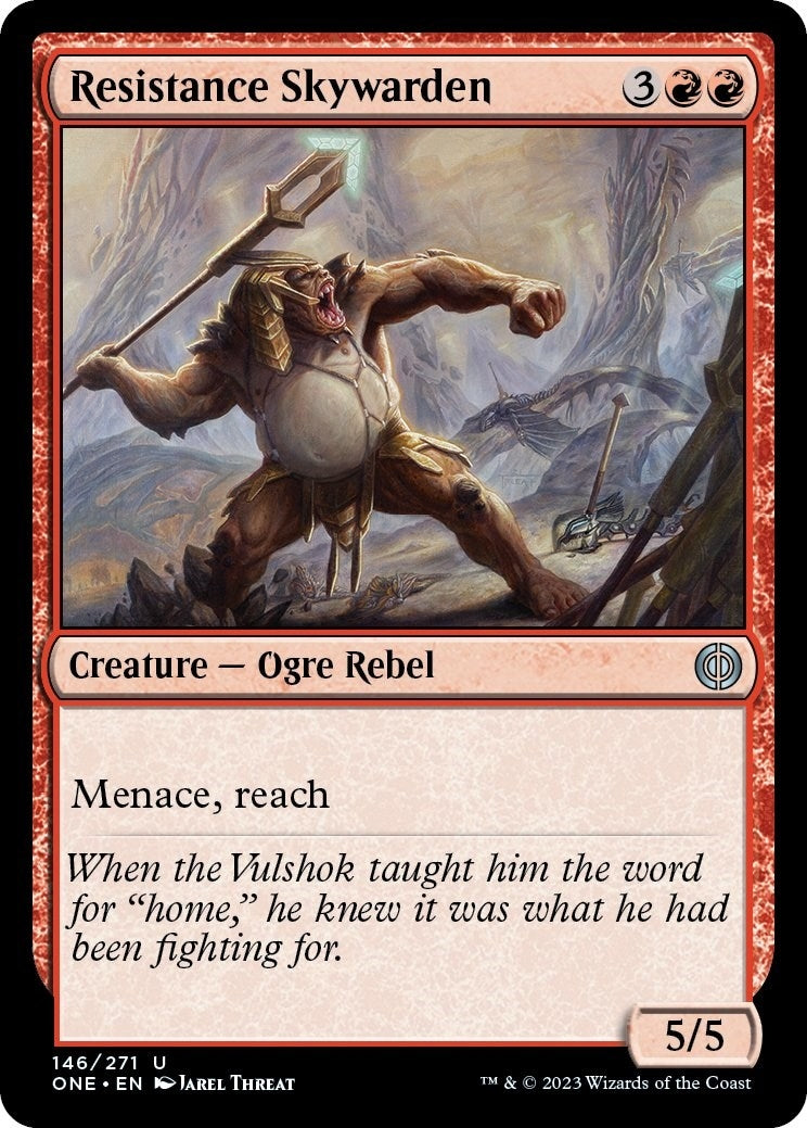 Image for Resistance Skywarden (Phyrexia: All Will Be One) (146) - Magic: The Gathering