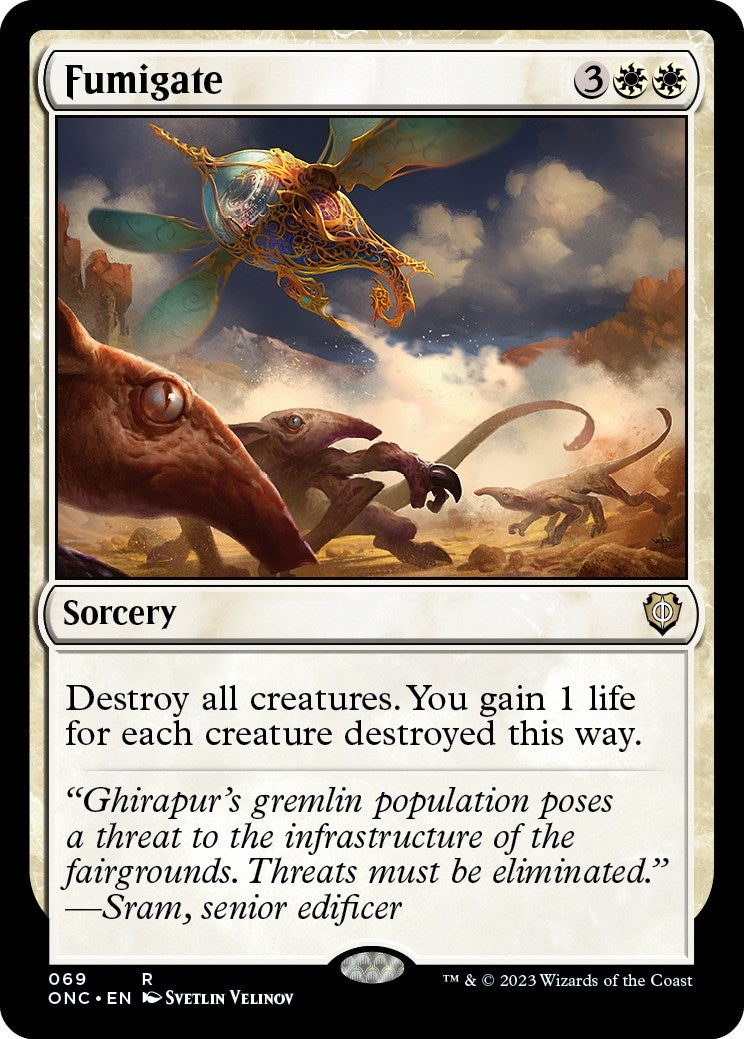 Image for Fumigate (Commander: Phyrexia: All Will Be One) (69) - Magic: The Gathering
