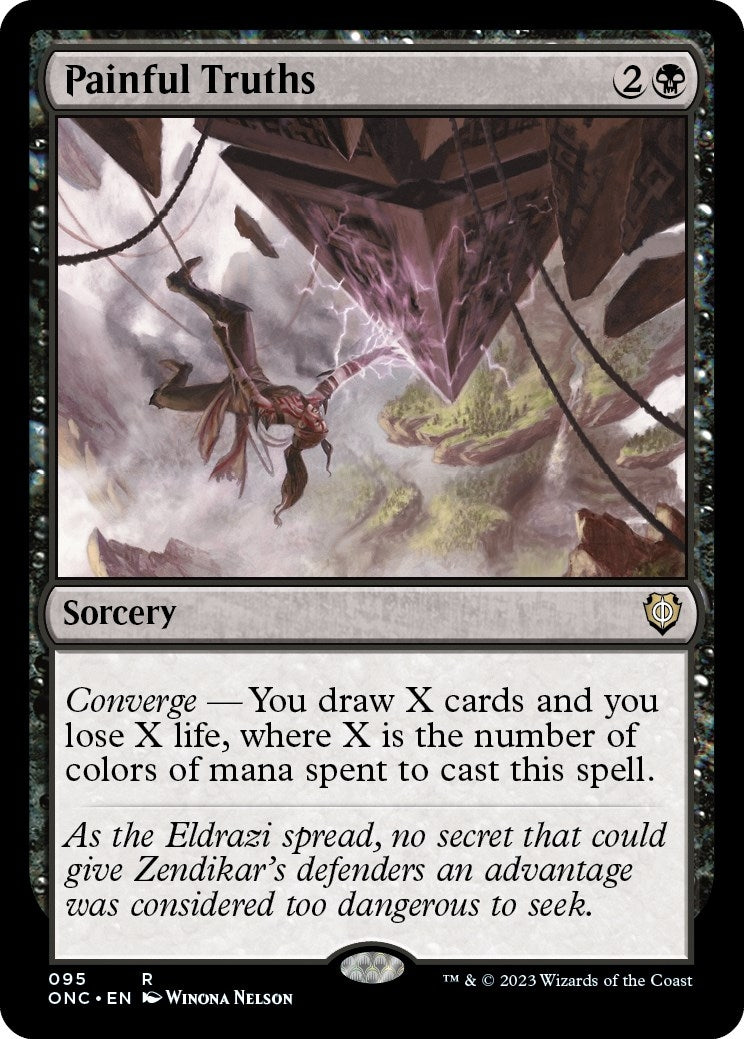 Image for Painful Truths (Commander: Phyrexia: All Will Be One) (95) - Magic: The Gathering