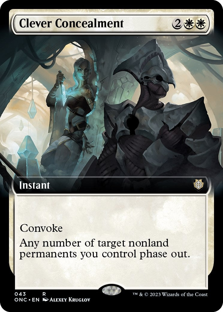 Image for Clever Concealment (Extended Art) (Commander: Phyrexia: All Will Be One) (43) - Magic: The Gathering