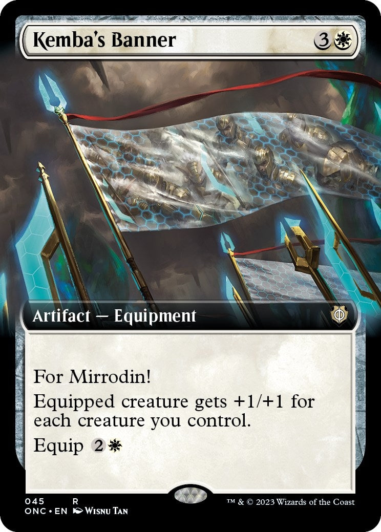 Image for Kemba's Banner (Extended Art) (Commander: Phyrexia: All Will Be One) (45) - Magic: The Gathering