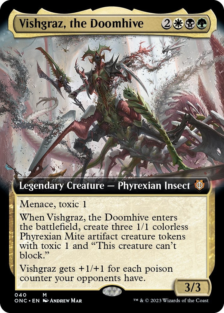 Image for Vishgraz, the Doomhive (Extended Art) (Commander: Phyrexia: All Will Be One) (40) - Magic: The Gathering