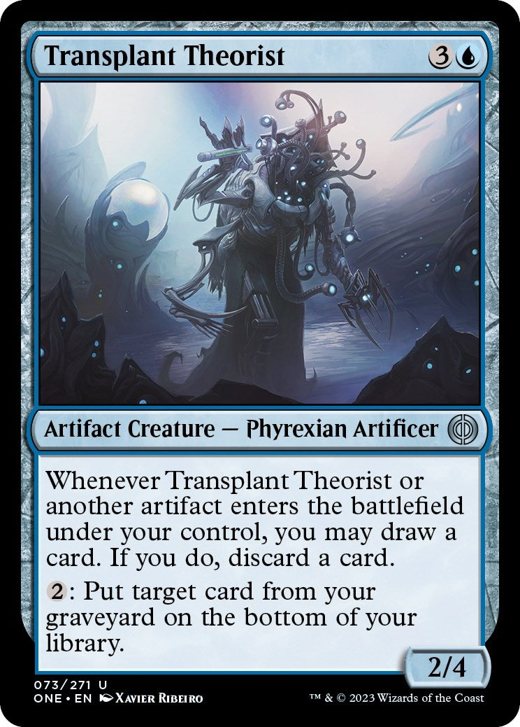 Image for Transplant Theorist (Phyrexia: All Will Be One) (73) - Magic: The Gathering