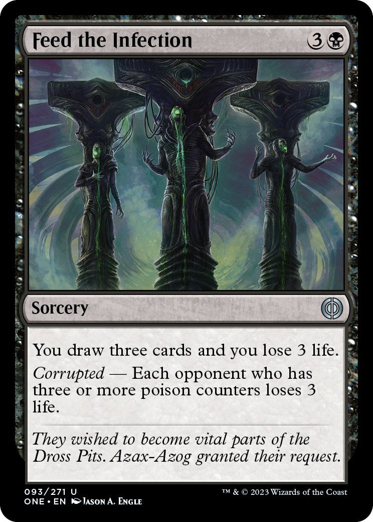 Image for Feed the Infection (Phyrexia: All Will Be One) (93) - Magic: The Gathering