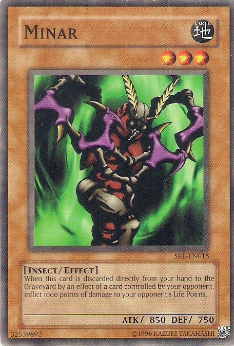 Image for Minar (Spell Ruler (Worldwide English)) (SRL-EN015) - YuGiOh