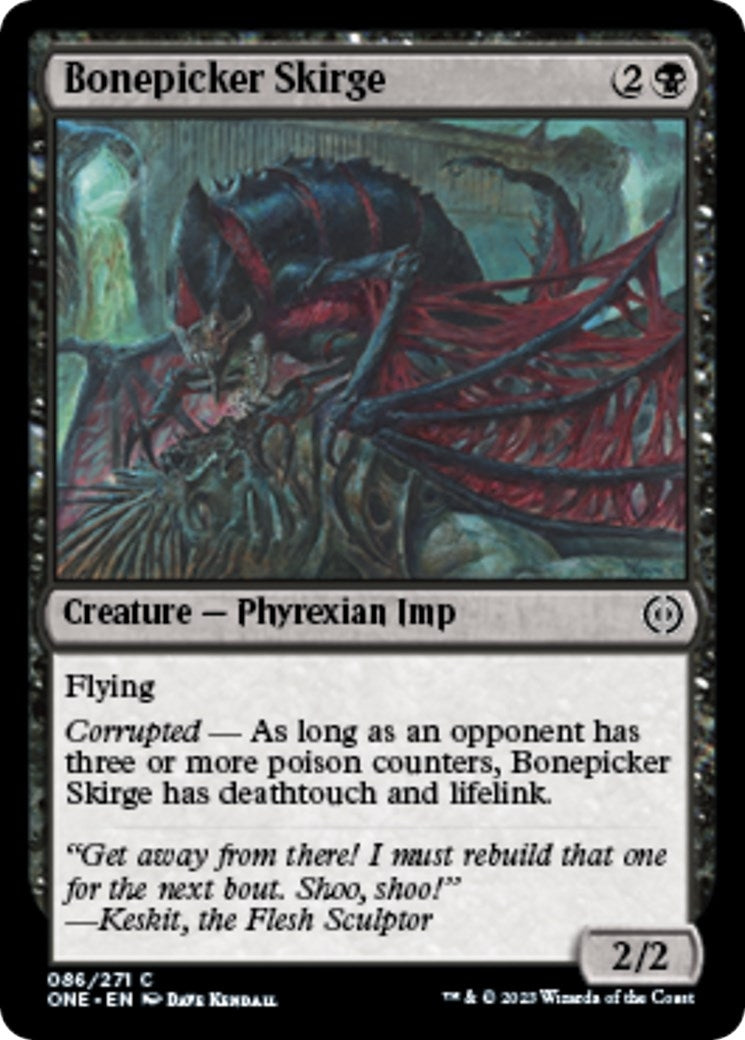 Image for Bonepicker Skirge (Phyrexia: All Will Be One) (86) - Magic: The Gathering
