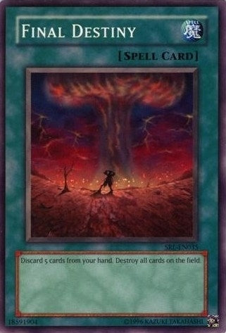 Image for Final Destiny (Spell Ruler (Worldwide English)) (SRL-EN035) - YuGiOh
