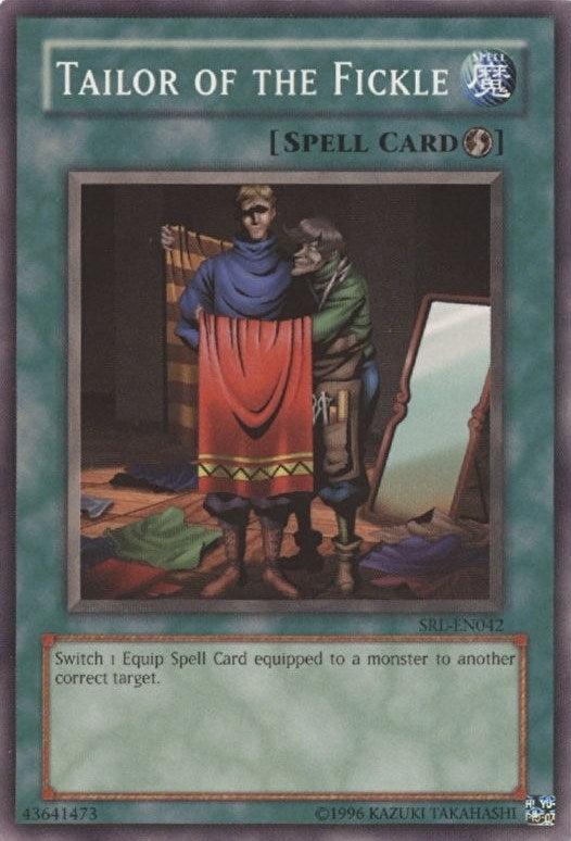 Image for Tailor of the Fickle (Spell Ruler (Worldwide English)) (SRL-EN042) - YuGiOh