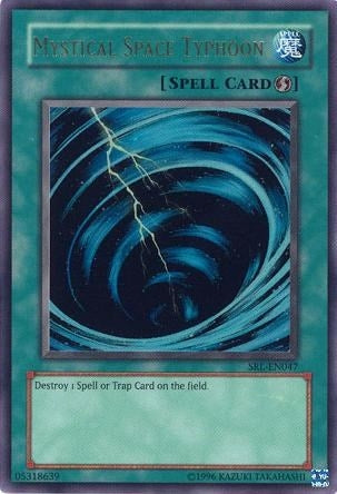 Image for Mystical Space Typhoon (Spell Ruler (Worldwide English)) (SRL-EN047) - YuGiOh