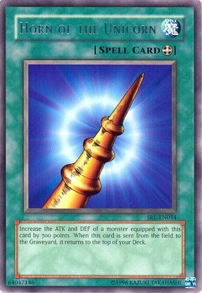 Image for Horn of the Unicorn (Spell Ruler (Worldwide English)) (SRL-EN054) - YuGiOh