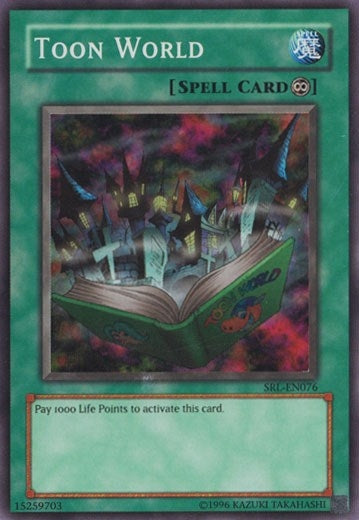 Image for Toon World (Spell Ruler (Worldwide English)) (SRL-EN076) - YuGiOh