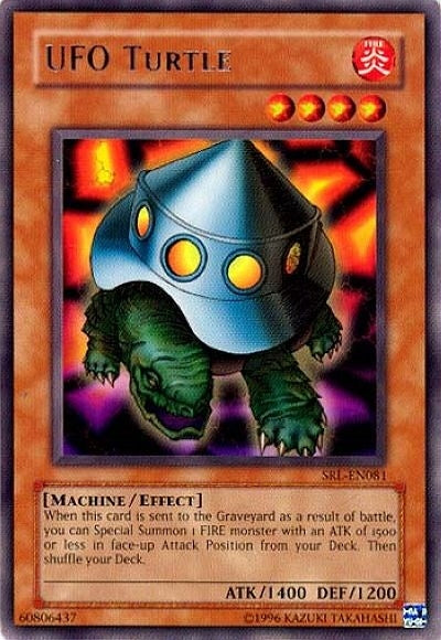 Image for UFO Turtle (Spell Ruler (Worldwide English)) (SRL-EN081) - YuGiOh