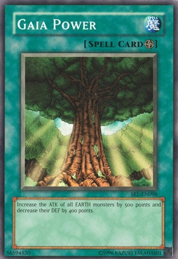 Image for Gaia Power (Spell Ruler (Worldwide English)) (SRL-EN096) - YuGiOh