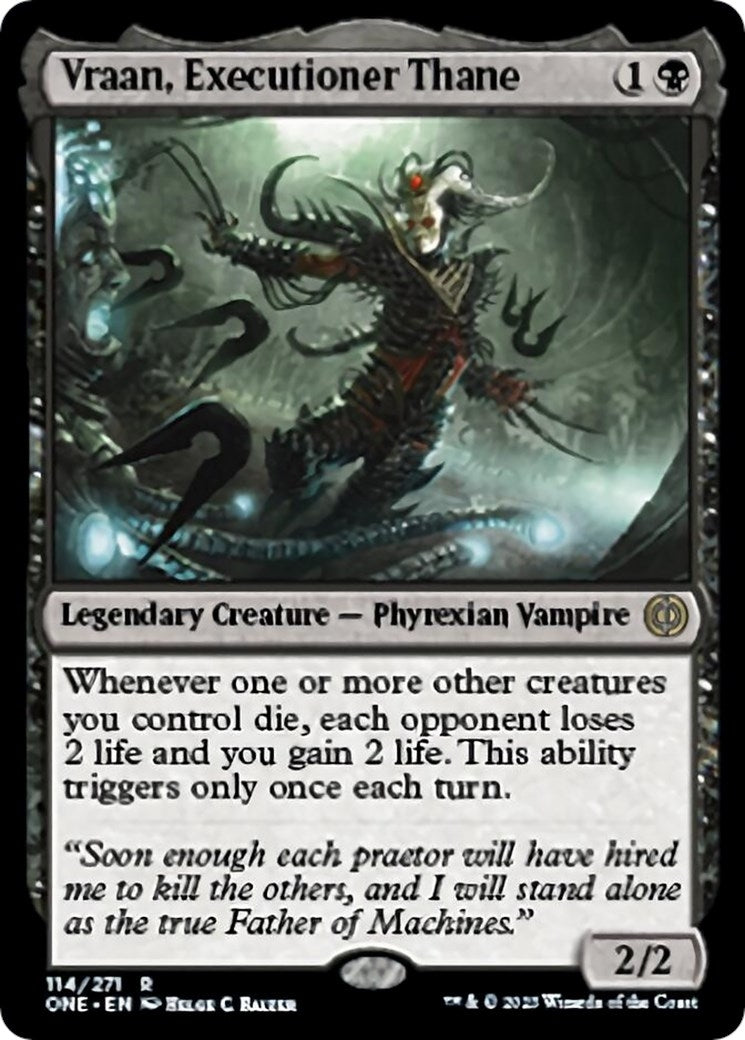 Image for Vraan, Executioner Thane (Phyrexia: All Will Be One) (114) - Magic: The Gathering