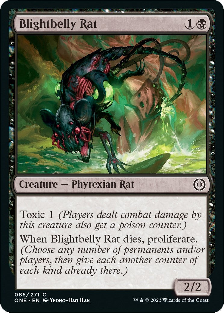 Image for Blightbelly Rat (Phyrexia: All Will Be One) (85) - Magic: The Gathering