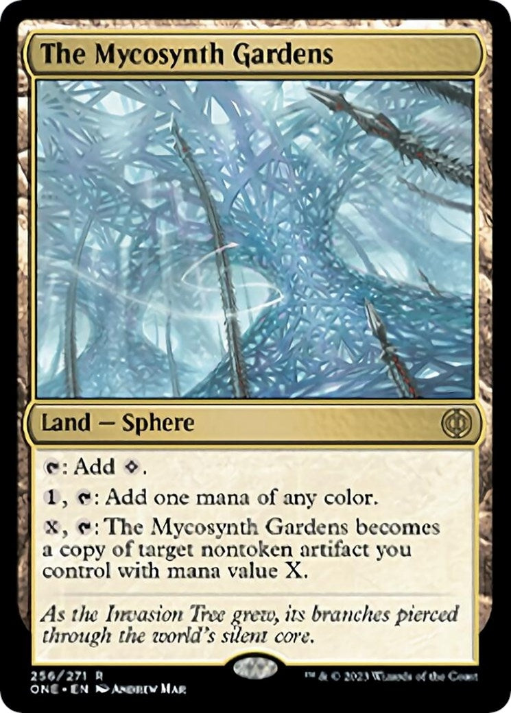 Image for The Mycosynth Gardens (Phyrexia: All Will Be One) (256) - Magic: The Gathering