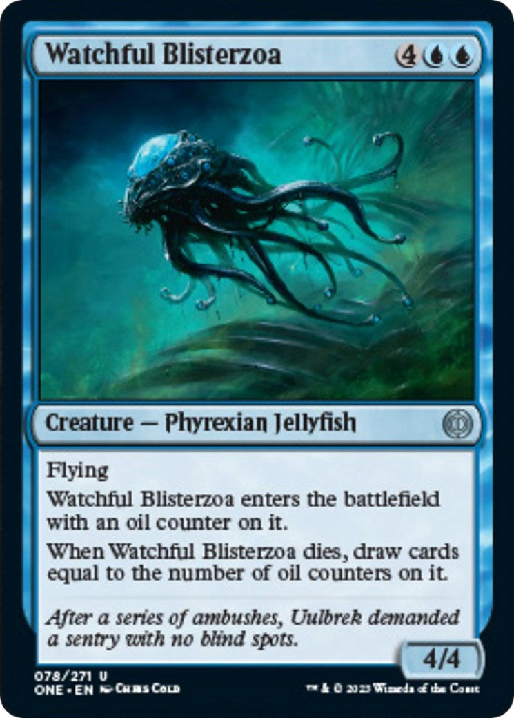 Image for Watchful Blisterzoa (Phyrexia: All Will Be One) (78) - Magic: The Gathering