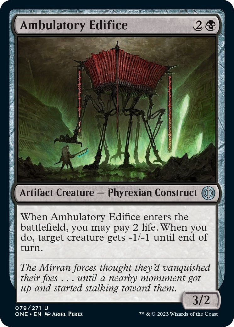 Image for Ambulatory Edifice (Phyrexia: All Will Be One) (79) - Magic: The Gathering