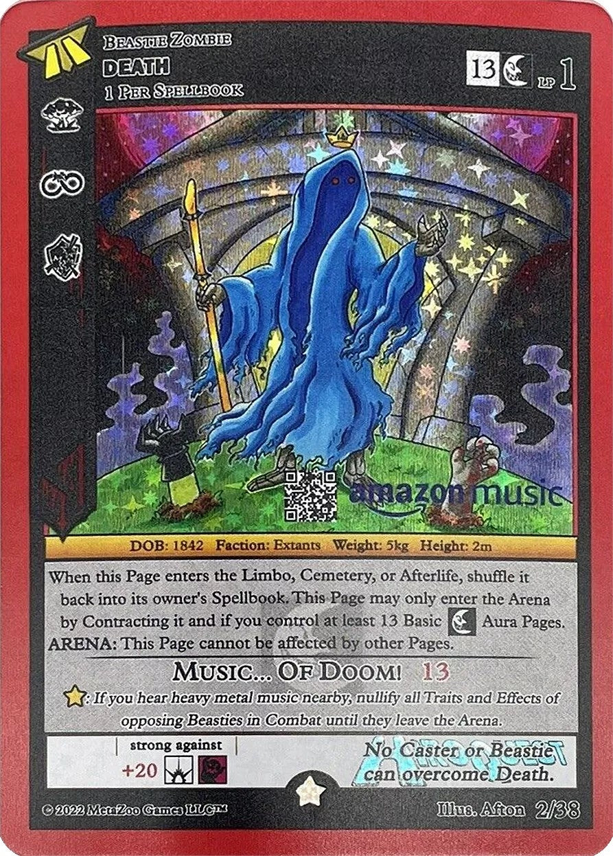 Image for Death (Amazon Music) (Hiroquest 2.0) (2/38) - MetaZoo