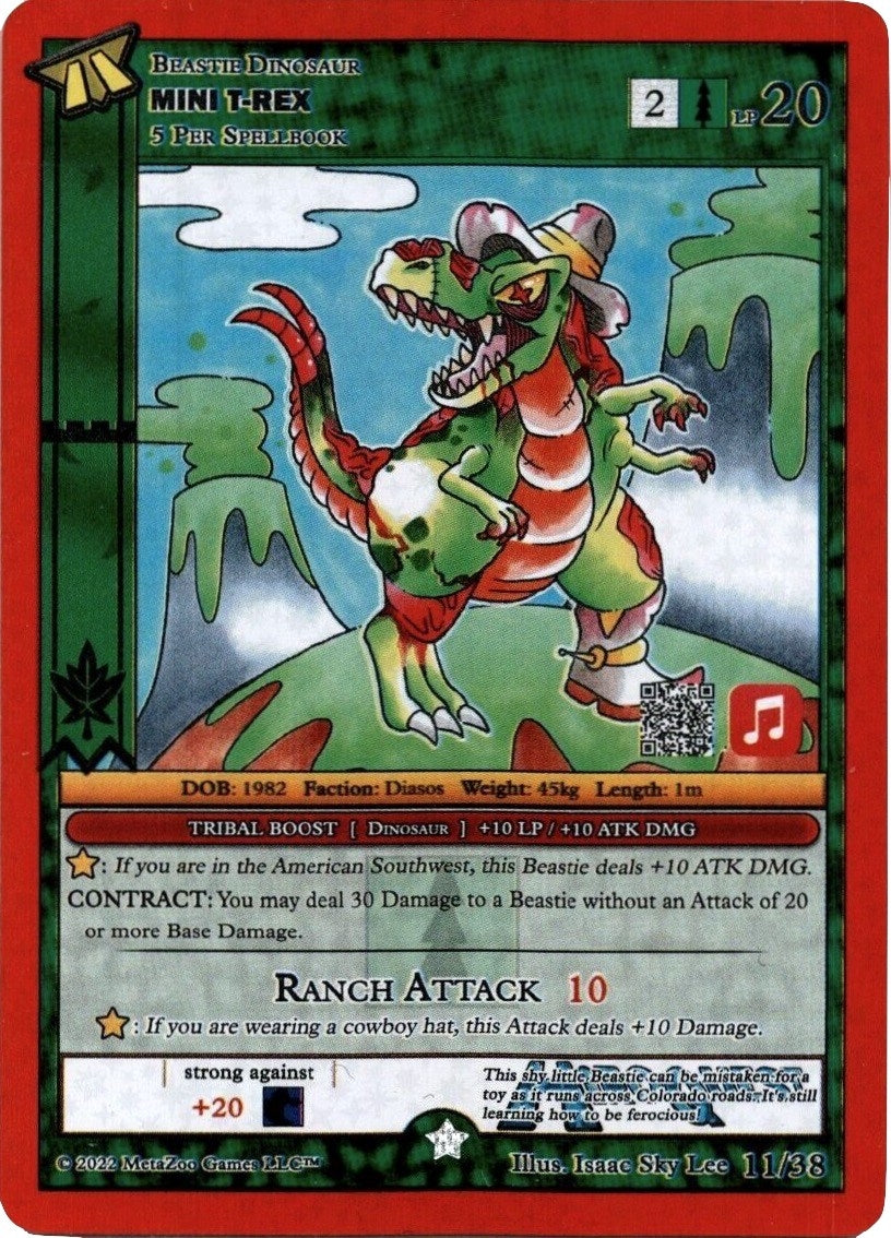 Image for Mini T-Rex (Apple Music) (Hiroquest 2.0) (11/38) - MetaZoo