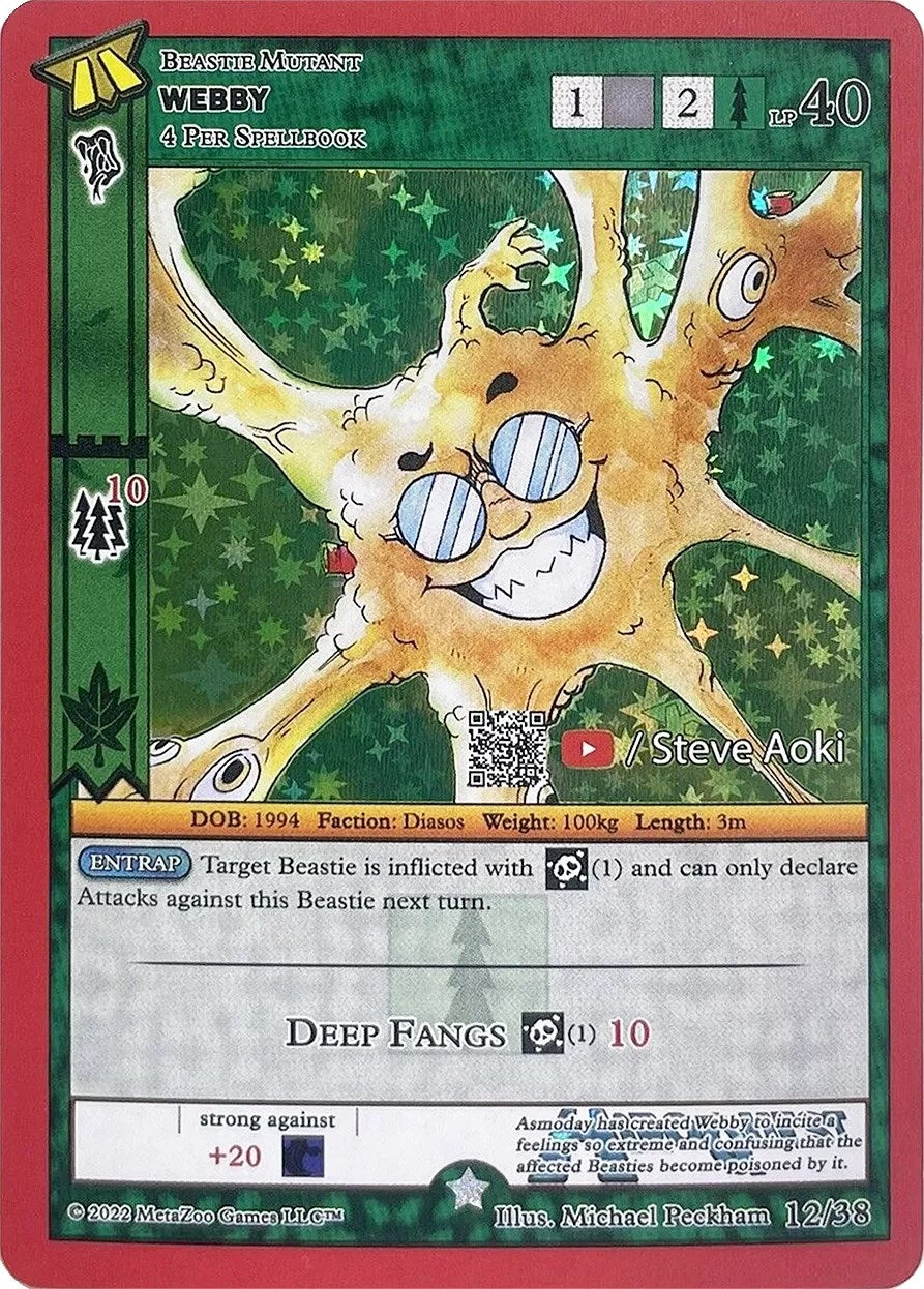 Image for Webby (Youtube Aoki) (Hiroquest 2.0) (12/38) - MetaZoo