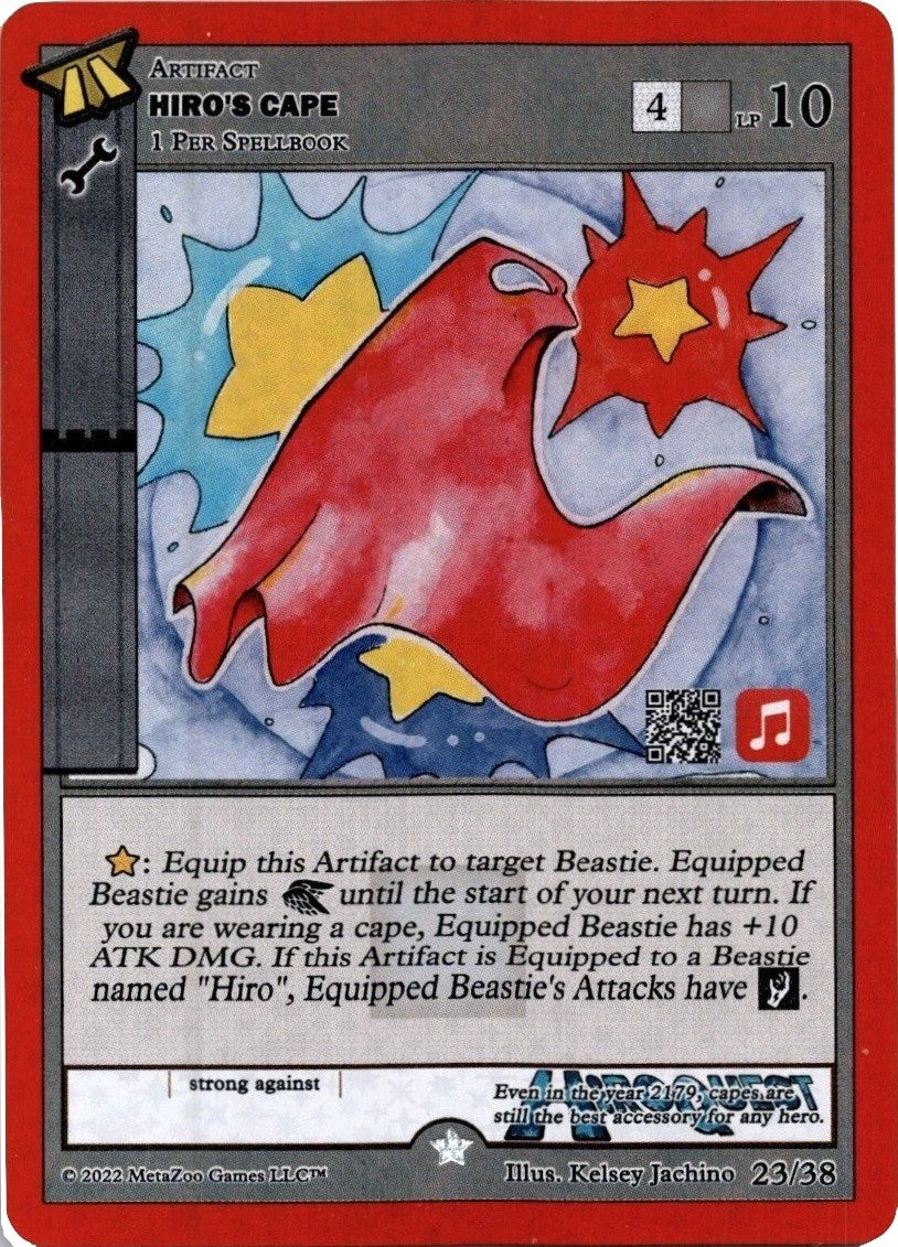 Image for Hiro's Cape (Apple Music) (Hiroquest 2.0) (23/38) - MetaZoo