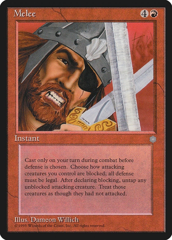 Image for Melee (Ice Age) - Magic: The Gathering