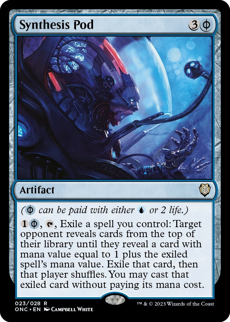 Image for Synthesis Pod (Commander: Phyrexia: All Will Be One) (23) - Magic: The Gathering