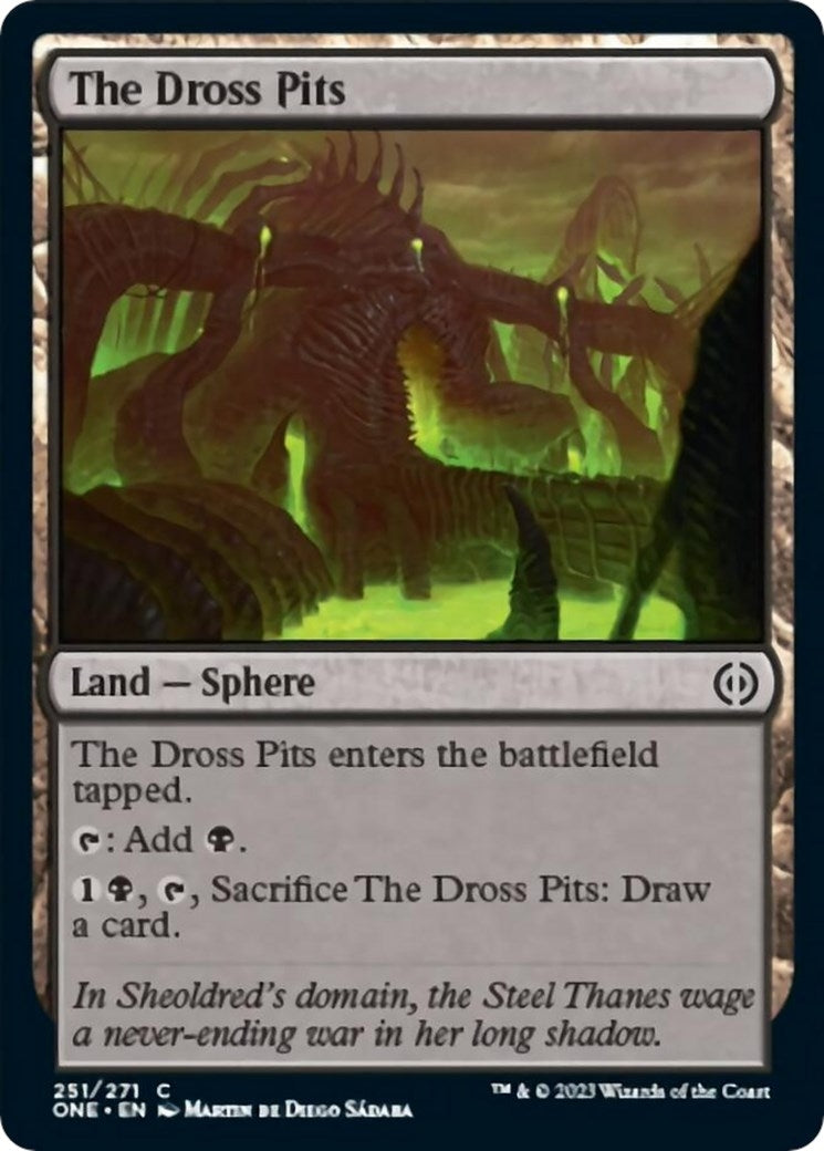 Image for The Dross Pits (Phyrexia: All Will Be One) (251) - Magic: The Gathering