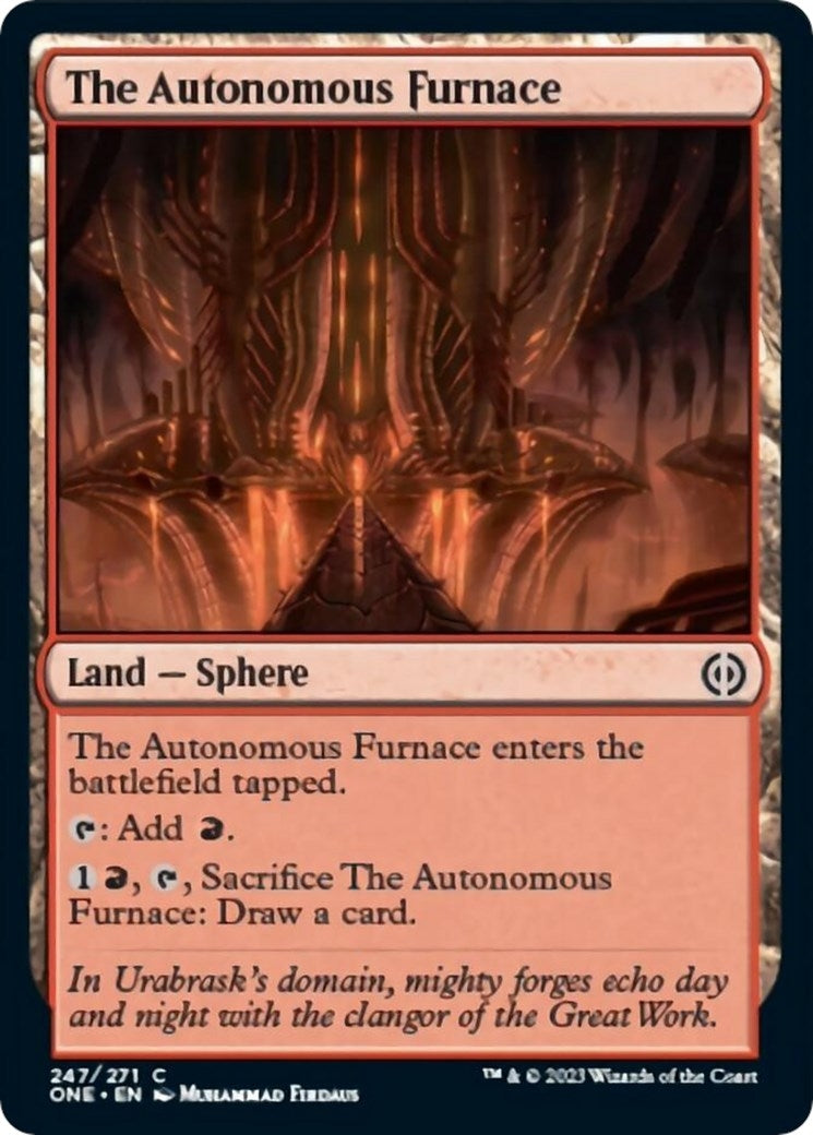 Image for The Autonomous Furnace (Phyrexia: All Will Be One) (247) - Magic: The Gathering