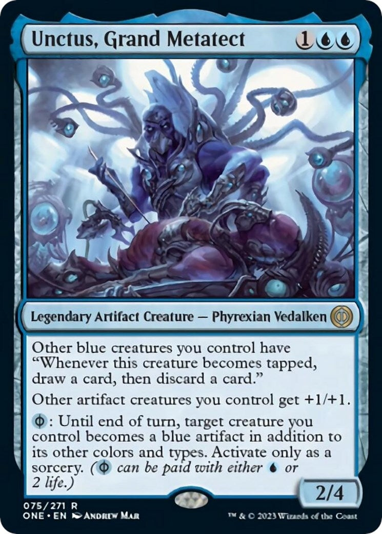 Image for Unctus, Grand Metatect (Phyrexia: All Will Be One) (75) - Magic: The Gathering