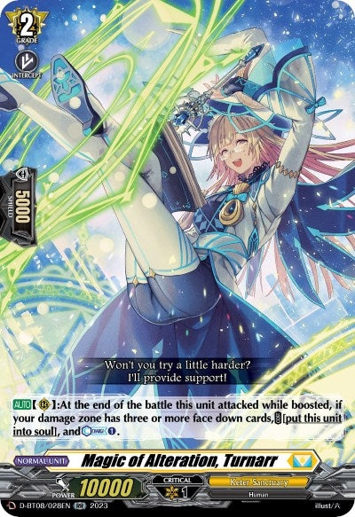 Image for Magic of Alteration, Turnarr (D-BT08: Minerva Rising) (D-BT08/028EN) - Cardfight Vanguard