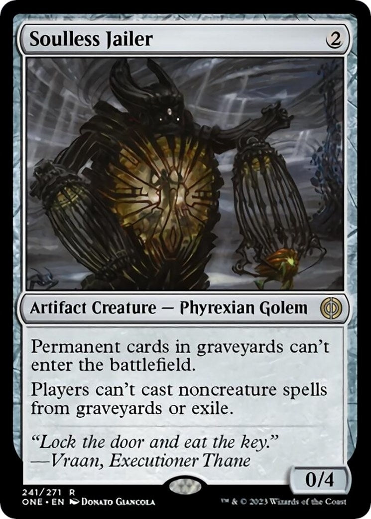 Image for Soulless Jailer (Phyrexia: All Will Be One) (241) - Magic: The Gathering