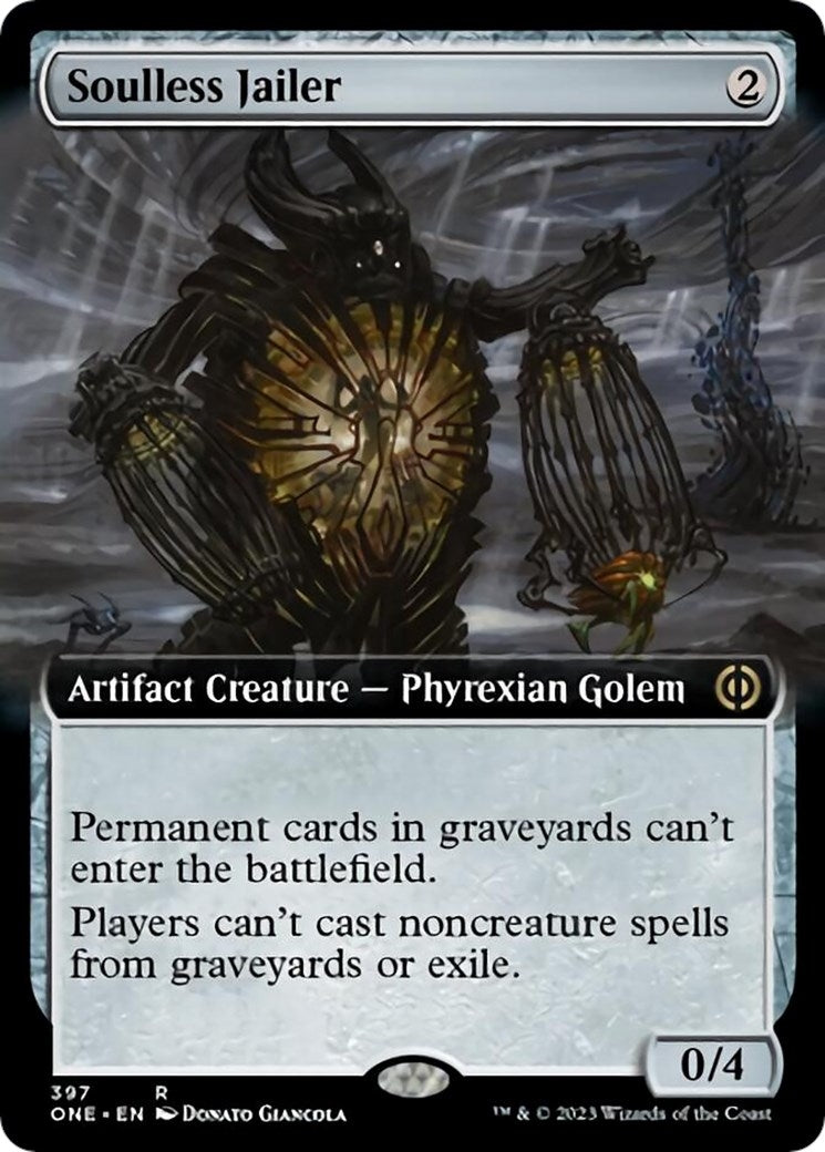 Image for Soulless Jailer (Extended Art) (Phyrexia: All Will Be One) (397) - Magic: The Gathering