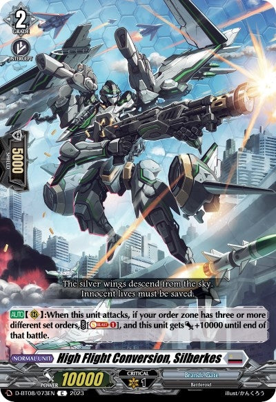 Image for High Flight Conversion, Silberkes (D-BT08: Minerva Rising) (D-BT08/073EN) - Cardfight Vanguard