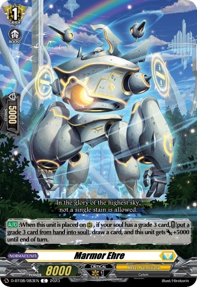 Image for Marmor Ehre (D-BT08: Minerva Rising) (D-BT08/083EN) - Cardfight Vanguard