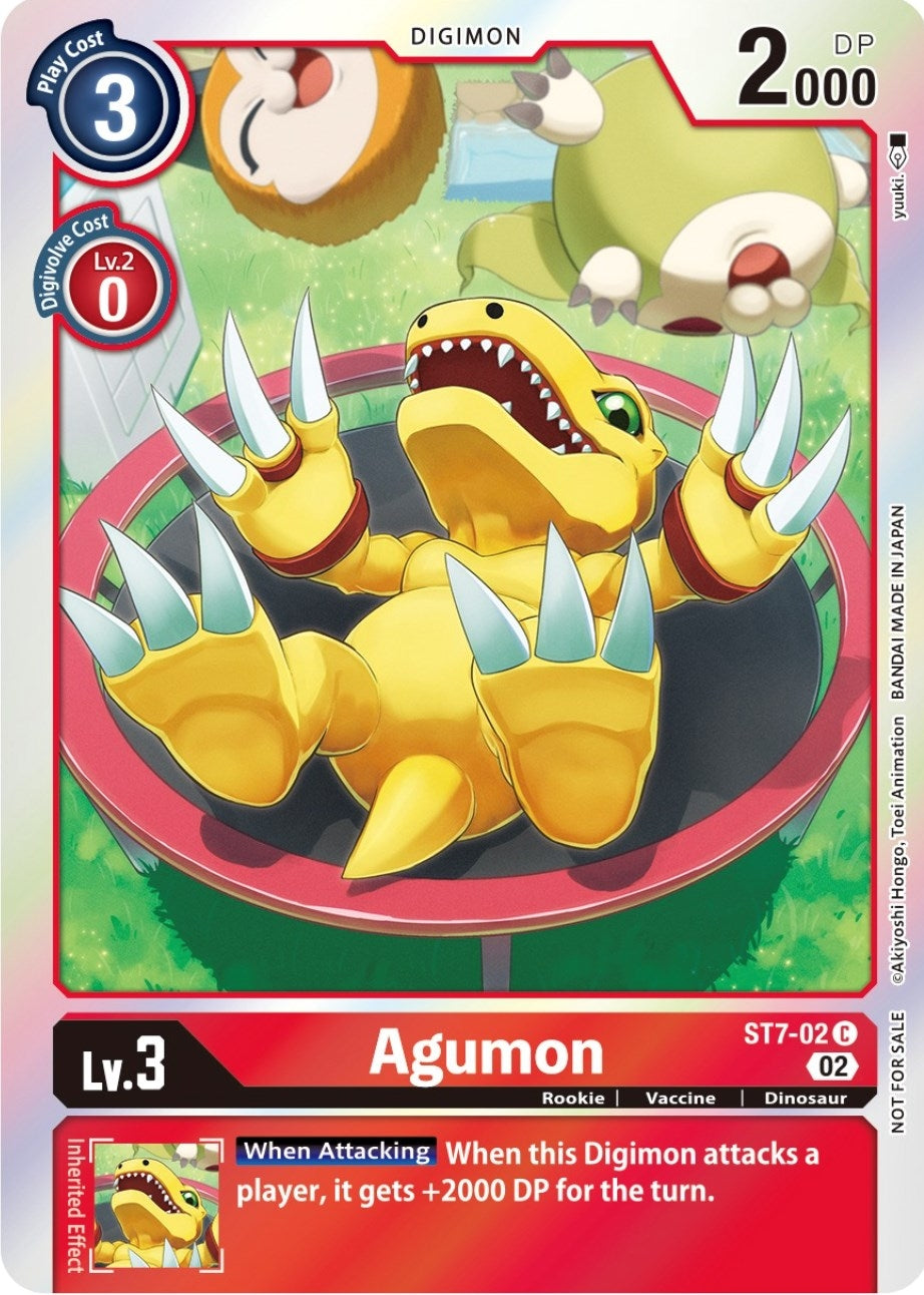 Image for Agumon (Official Tournament Pack Vol.8) (ST-7) (ST7-02 C) - Digimon Card Game