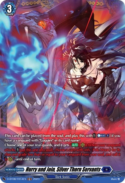 Image for Hurry and Join, Silver Thorn Servants (FR) (D-BT08: Minerva Rising) (D-BT08/FR14EN) - Cardfight Vanguard