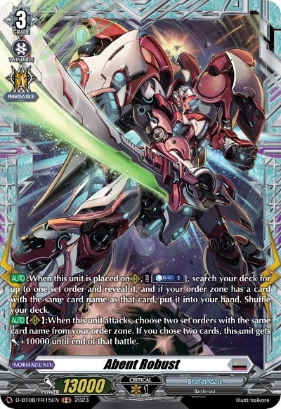 Image for Abent Robust (FR) (D-BT08: Minerva Rising) (D-BT08/FR15EN) - Cardfight Vanguard