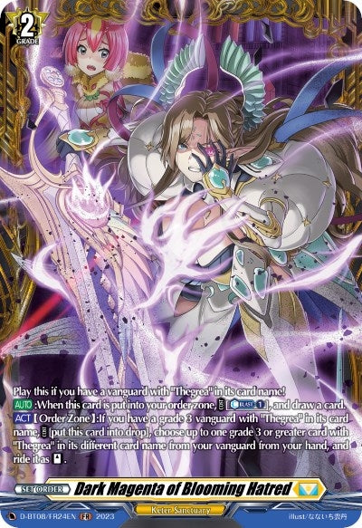 Image for Dark Magenta of Blooming Hatred (FR) (D-BT08: Minerva Rising) (D-BT08/FR24EN) - Cardfight Vanguard
