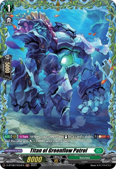Image for Titan of Greenflow Patrol (FR) (D-BT08: Minerva Rising) (D-BT08/FR34EN) - Cardfight Vanguard