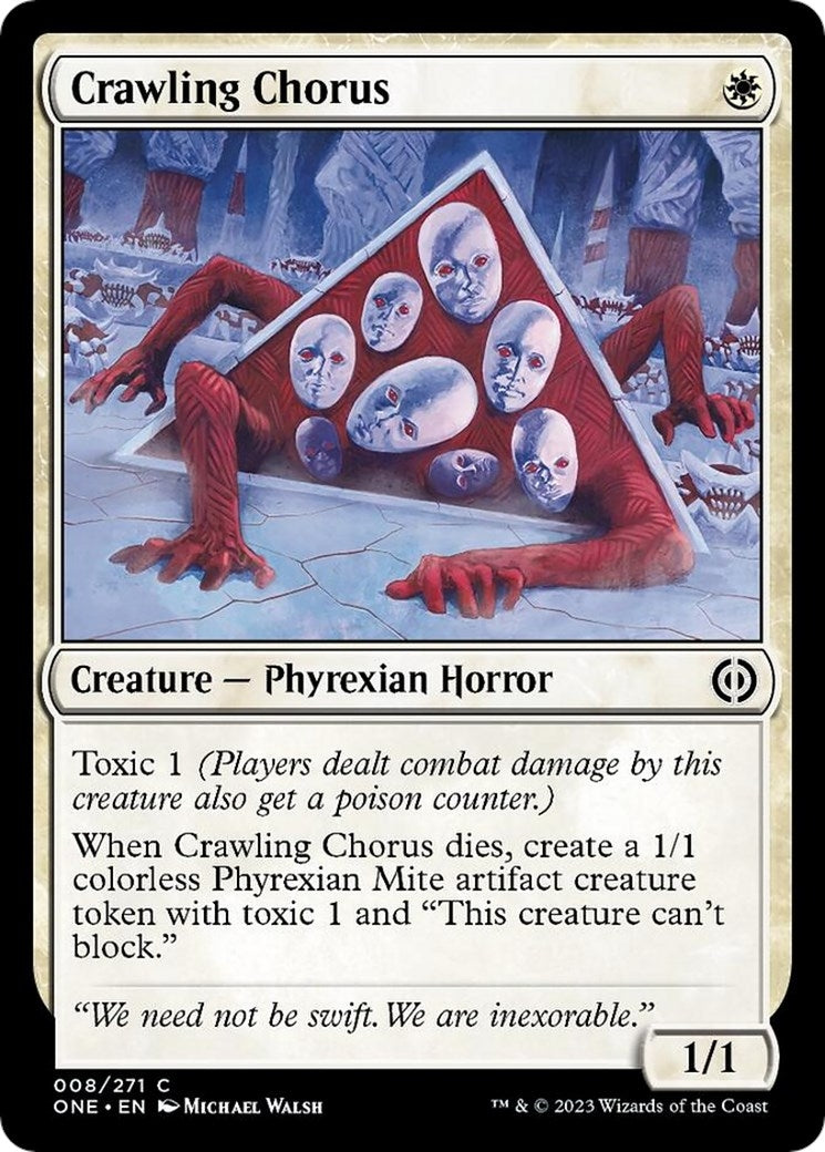 Image for Crawling Chorus (Phyrexia: All Will Be One) (8) - Magic: The Gathering