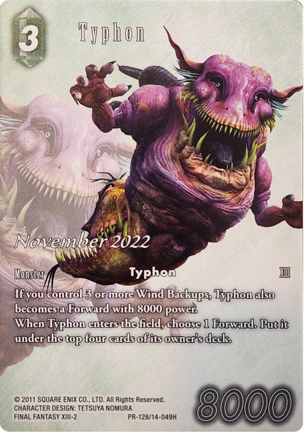 Image for Typhon (November 2022) (FF: Promo Cards) (PR-128/17-055H) - Final Fantasy TCG